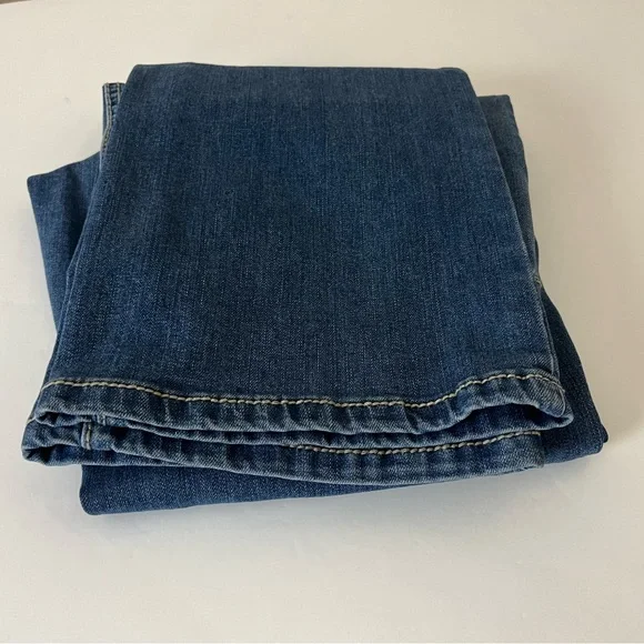 Earl Jeans Slim Bootcut Rhinestone Embellished Flap Pocket Jeans Size 10 NWT - Picture 7 of 7